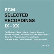 Selected recordings ix - xx cover image
