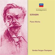 Scriabin: piano works cover image
