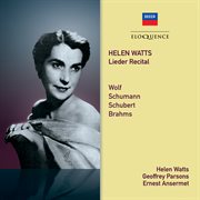 Helen watts ئ lieder recital cover image
