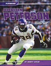 Adrian peterson. Record-setting Running Back cover image