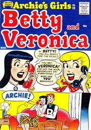 Archie's girls betty & veronica. Issue 23 cover image