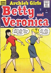 Archie's girls betty & veronica. Issue 41 cover image