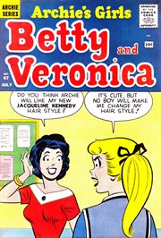 Archie's girls betty & veronica. Issue 67 cover image