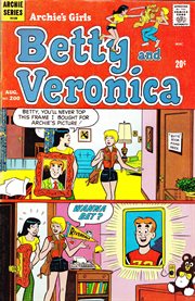 Archie's girls betty & veronica. Issue 200 cover image