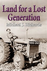 LAND FOR A LOST GENERATION cover image