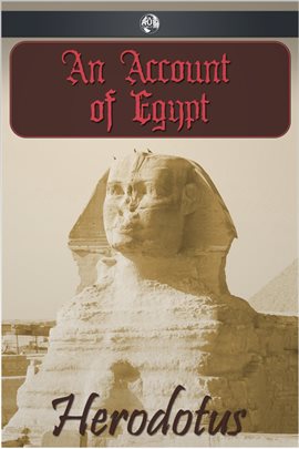 Cover image for An Account of Egypt