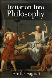 Initiation into philosophy cover image