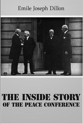 Cover image for The Inside Story of the Peace Conference