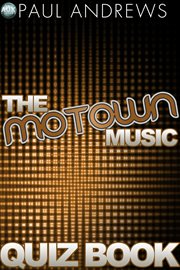 The Motown music quiz book cover image