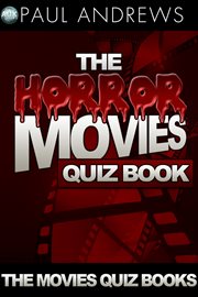 The horror movies quiz book cover image