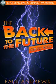 The back to the future quiz book cover image