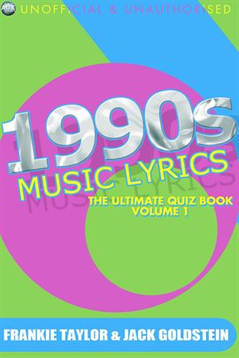 Umschlagbild für 1990s Music Lyrics: The Ultimate Quiz Book - Volume 1