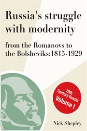 Russia's struggle with modernity 1815-1929 cover image