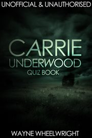 Carrie underwood quiz book cover image