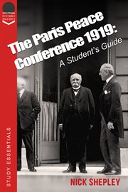 The paris peace conference 1919 cover image