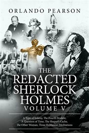 The redacted Sherlock Holmes. Volume V cover image