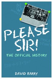 Please sir! the official history cover image