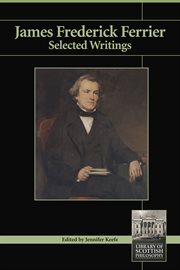 James Frederick Ferrier : Selected Writings cover image