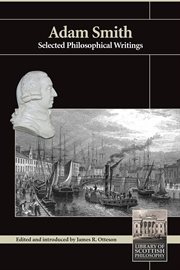 Adam Smith : selected philosophical writings cover image