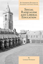 Social radicalism and liberal education cover image