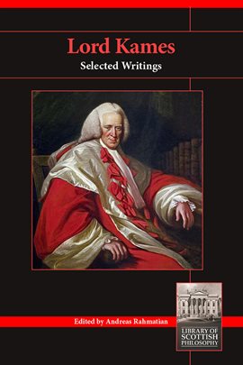 Cover image for Lord Kames: Selected Writings