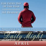 Daily might: april cover image