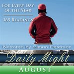 Daily might: august cover image