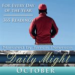 Daily might: october cover image