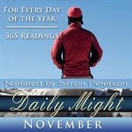 Daily might: november cover image