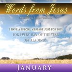 Words from jesus: january cover image