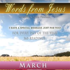 Cover image for Words from Jesus: March