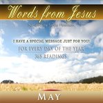 Words from jesus: may cover image