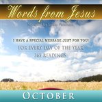 Words from jesus: october cover image