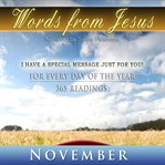 Words from jesus: november cover image