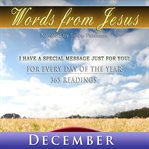 Words from jesus: december cover image