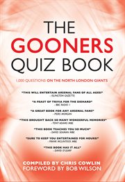 The gooners quiz book cover image
