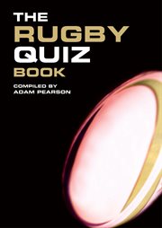 The rugby quiz book cover image