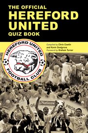 The official Hereford United quiz book cover image