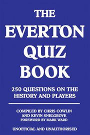 The everton quiz book cover image