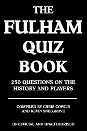 The fulham quiz book cover image