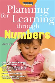 Planning for learning through numbers cover image