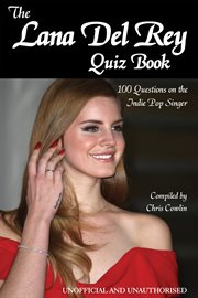 The lana del rey quiz book cover image
