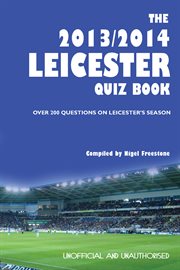 2013/2014 leicester quiz book cover image