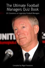 Ultimate football managers quiz book cover image