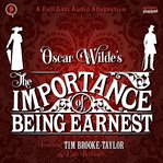 The importance of being earnest cover image