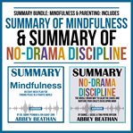 Summary bundle: mindfulness & parenting: includes summary of mindfulness & summary of no- cover image
