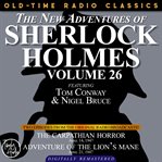 The new adventures of sherlock holmes, volume 26:   episode 1: the carpathian horror   episode 2: cover image
