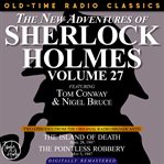The new adventures of sherlock holmes, volume 27:   episode 1: the island of death episode 2: the cover image