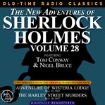 The new adventures of sherlock holmes, volume 28:   episode 1: adventure of wisteria lodge 2: the cover image