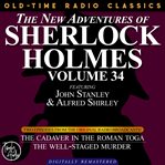 The new adventures of sherlock holmes, volume 34; episode 1: the cadaver in the roman toga; episode cover image